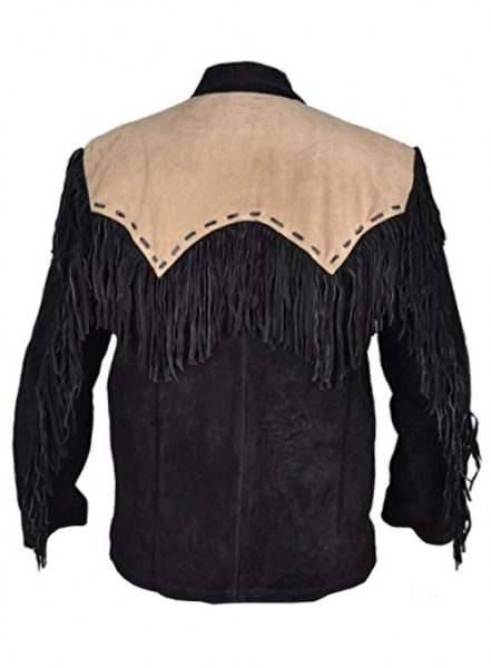 Leather Fringes Jacket #1013