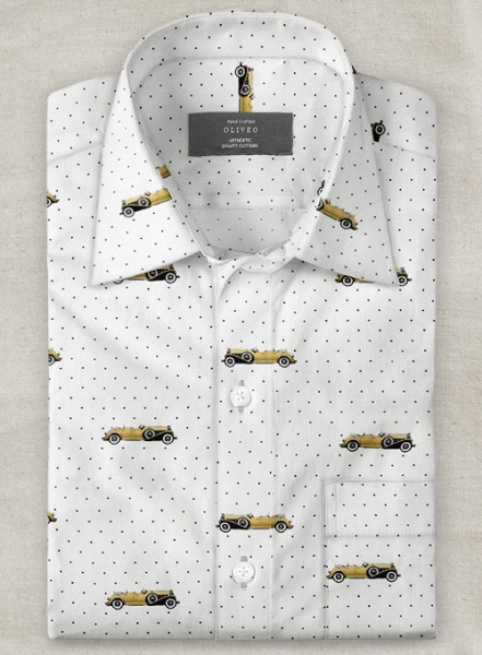Italian Cotton Duesenberg Shirt - Half Sleeves