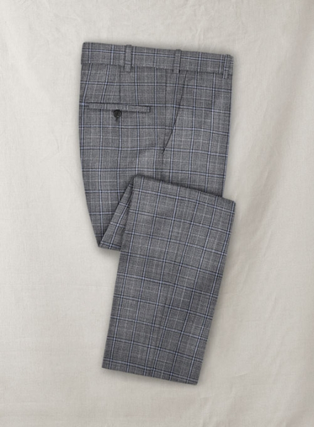 Reda Olando Blue Gray Wool Suit