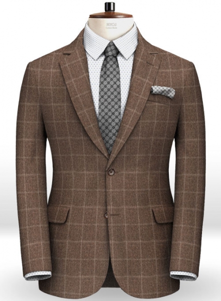 Cashmere Flannel Rich Wool Suit