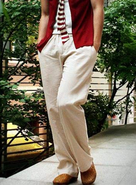 Mens White Beach Pants | ShopStyle