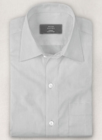 Italian Herringbone Gray Shirt