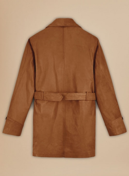 Brad Pitt Legends of the Fall Leather Trench Coat