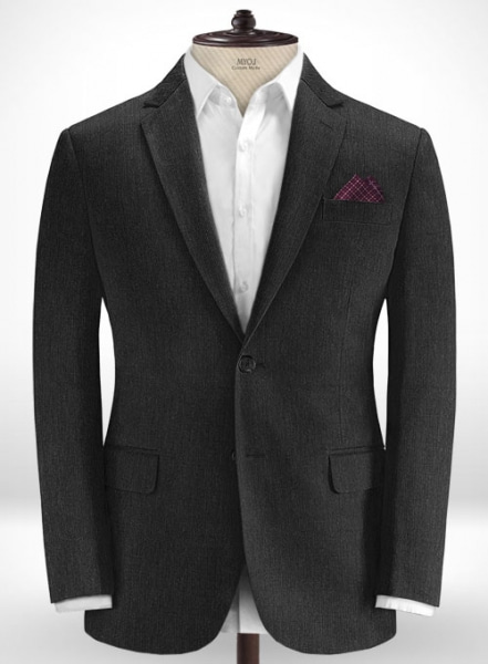 Cotton Stretch Nicomi Charcoal Jacket