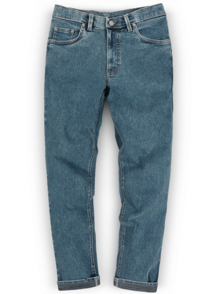 Second Skin Stretch Jeans - Blast Wash