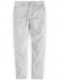 Heavy Light Gray Chino Jeans