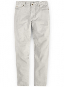 Ice Beige Super Cotton Stretch Chino Jeans