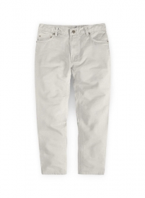 Kids Ice Beige Super Cotton Stretch Chino Jeans