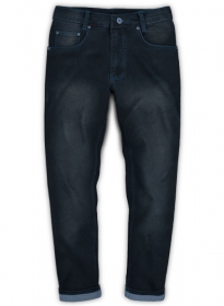 Astro Blue Scrape Wash Stretch Jeans - Look #295