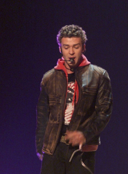 Justin Timberlake Grammy Award Leather Jacket