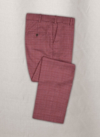 Napolean Tonia Red Wool Pants
