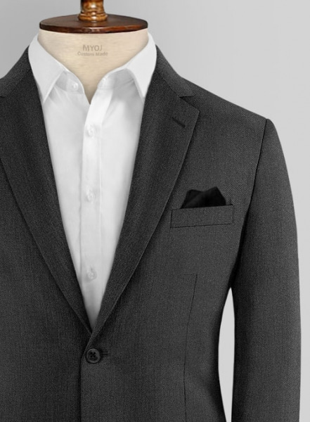 Reda Nova Charcoal Wool Suit