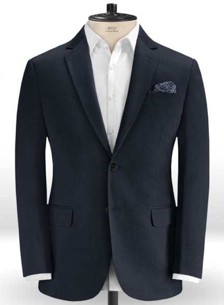 Heavy Navy Chino Suit