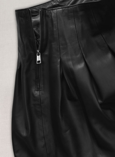 Petal Leather Skirt - # 124