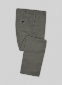 Scabal Olive Wool Pants