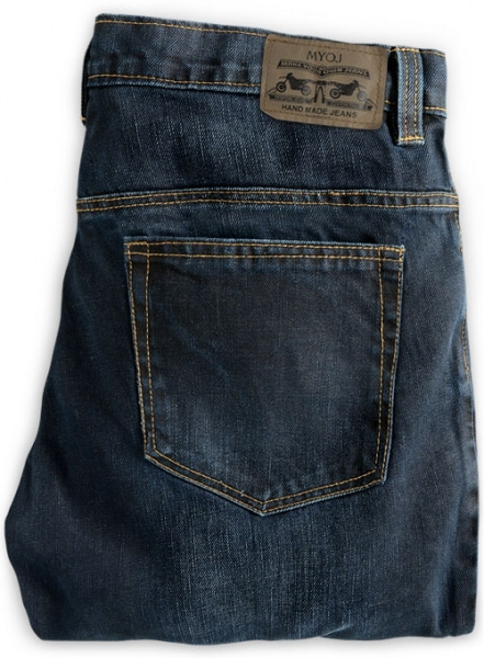 Ace Blue Indigo Wash Whisker Jeans