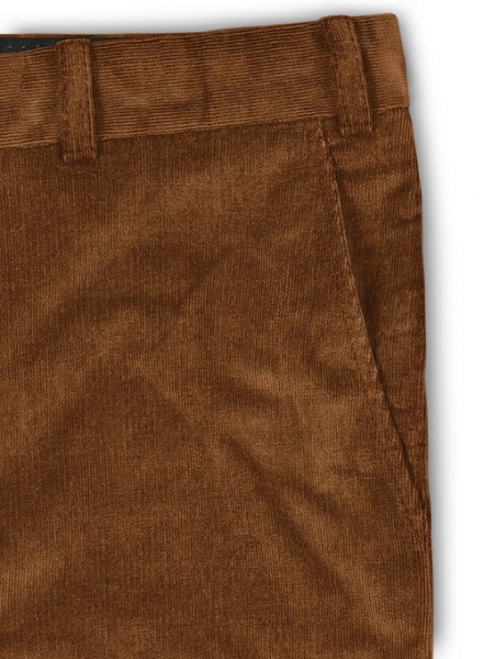 Yam Beige 21 Wales Stretch Corduroy Trousers