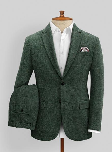 Haberdasher Green Tweed Suit