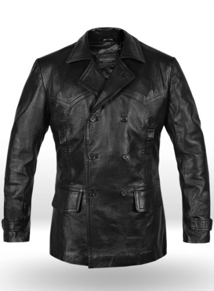 David Tennant Doctor Who Leather Trench Coat