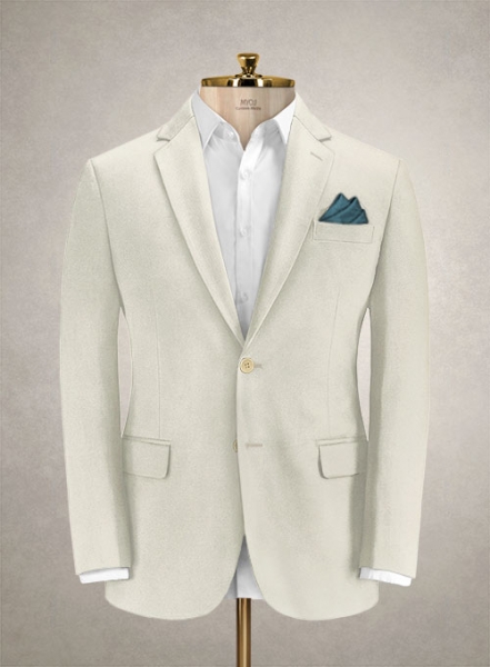 Caccioppoli Cotton Drill Light Beige Suit