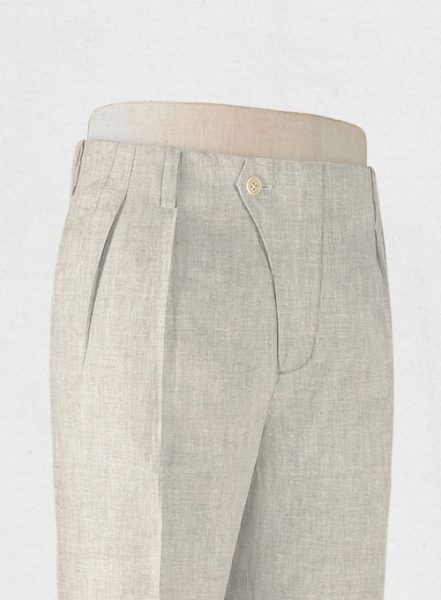 Italian Meadow Vintage Manny Linen Trousers