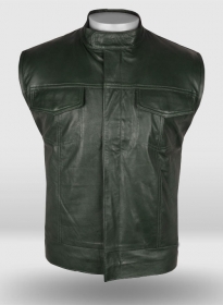 Leather Vest # 305