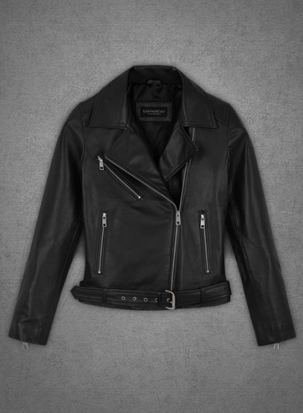 Adele Exarchopoulos Leather Jacket