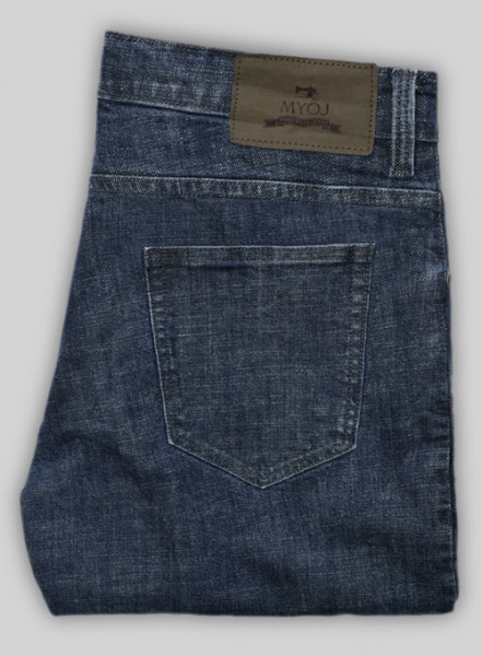 Whale Blue Indigo Wash Stretch Jeans - Look # 651