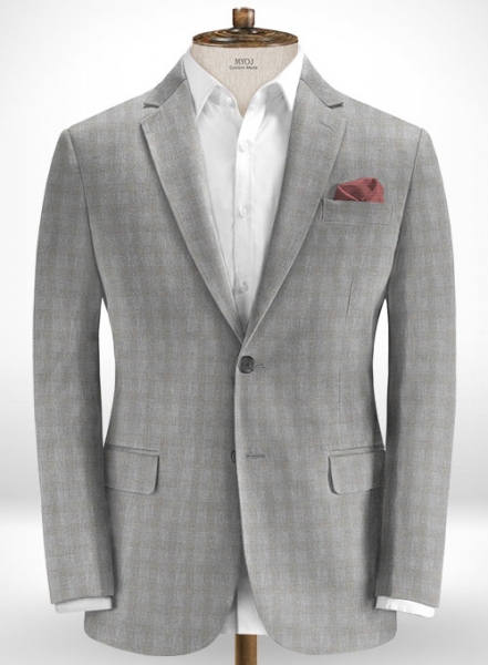 Cotton Gello Gray Suit