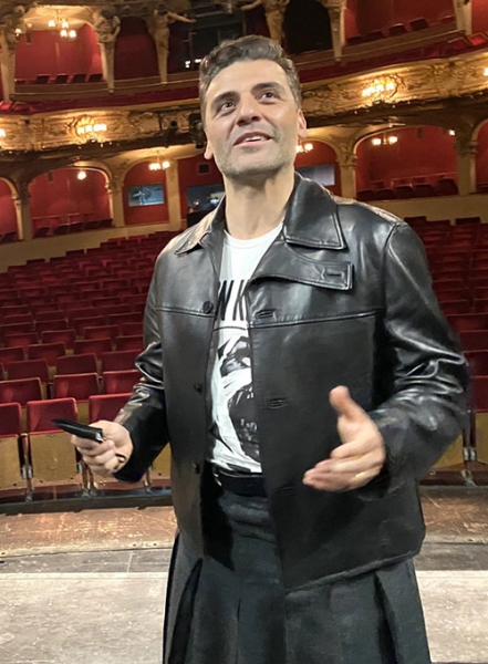 Oscar Isaac Leather Jacket