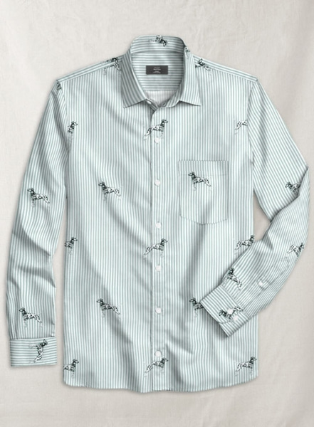 Italian Cotton Dalmatian Shirt
