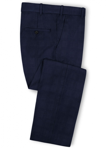 Napolean Charles Blue Wool Suit