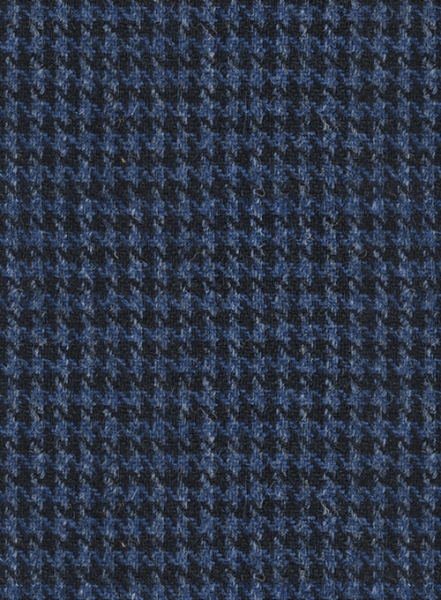 Harris Tweed Houndstooth Blue Pants