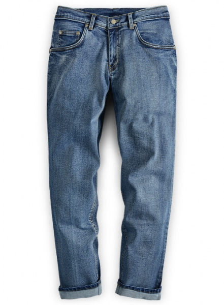 Rover Blue Stretch Jeans - Vintage Wash