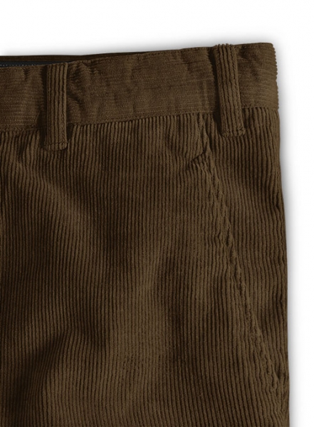 Dark Brown Corduroy Trousers