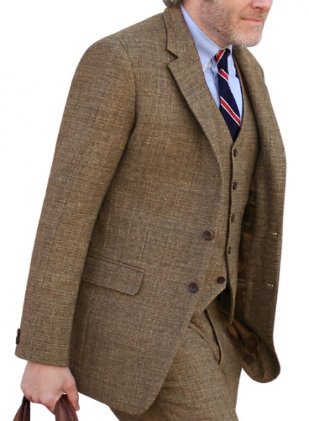 Vintage Glasgow Brown Tweed Jacket