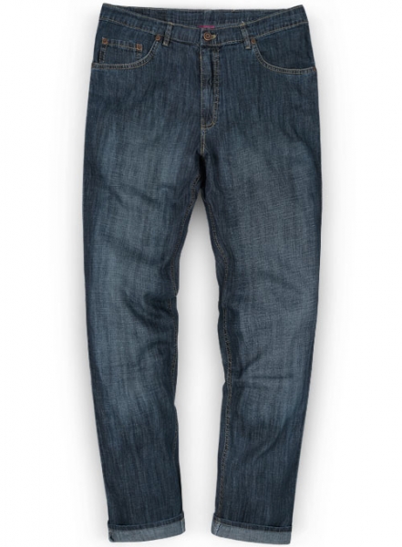 6oz Feather Light Weight Jeans - Scrape Wash