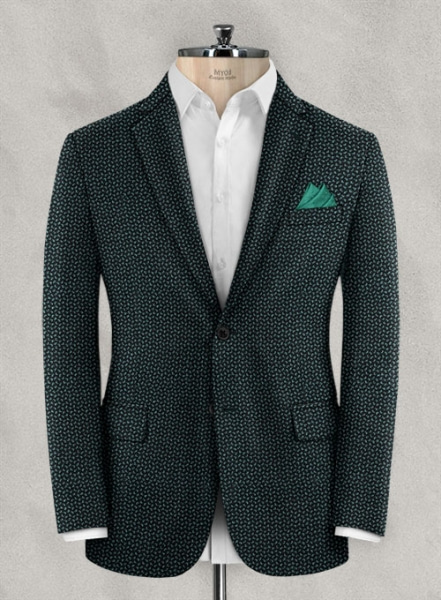 Teal 2025 tweed suit