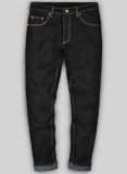 Logan Black Hard Wash Stretch Jeans - Look #578