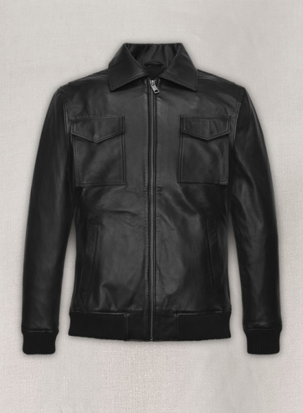 Robert Pattinson 2020 Paris Fashion Show Leather Jacket