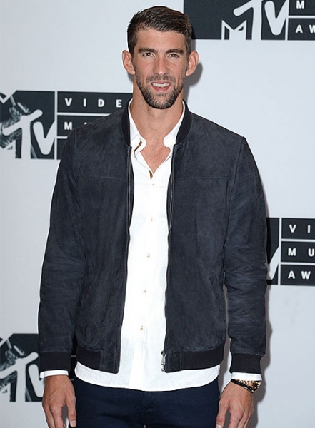 Michael Phelps MTV Video Music Awards Leather Jacket