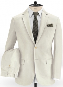 Light Beige Stretch Chino Suit