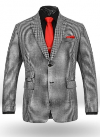 Vintage Houndstooth Tweed Jacket
