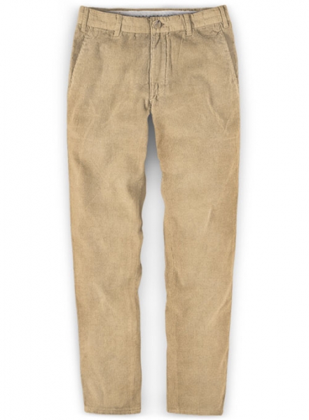 Light Khaki Corduroy Trousers