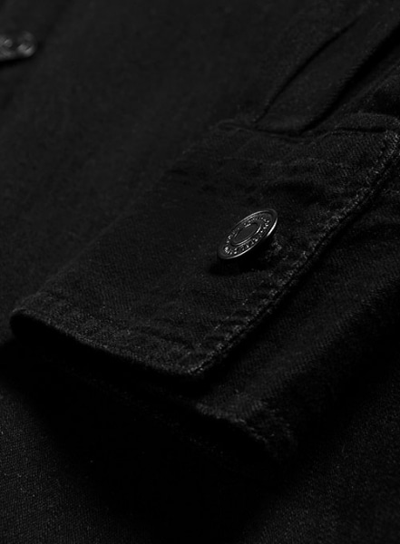 Black Denim Shirt - 7oz