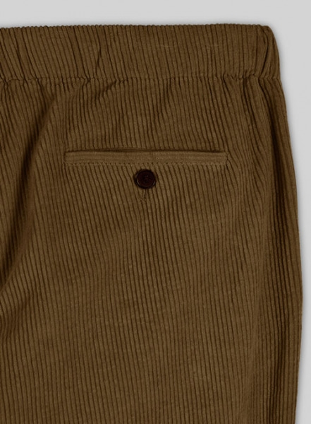 Easy Pants Brown Corduroy