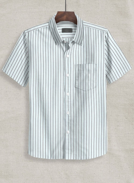 Italian Cotton Mirala Shirt - Half Sleeves