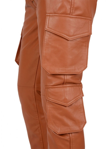 Drifter Leather Cargo Pants