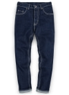 Classic Heavy Blue Hard Wash Jeans