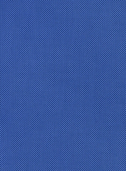 Birdseye Yale Blue Cotton Shirt - Full Sleeves